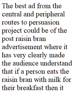 Central and Peripheral Routes  to Persuasion Discussion-Social Psychology